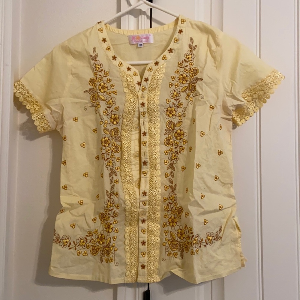 Yellow Blouse